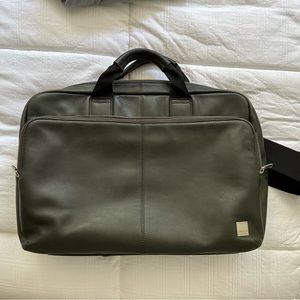 Knomo Brompton Classic/Newbury - Laptop 15" Leather Briefcase